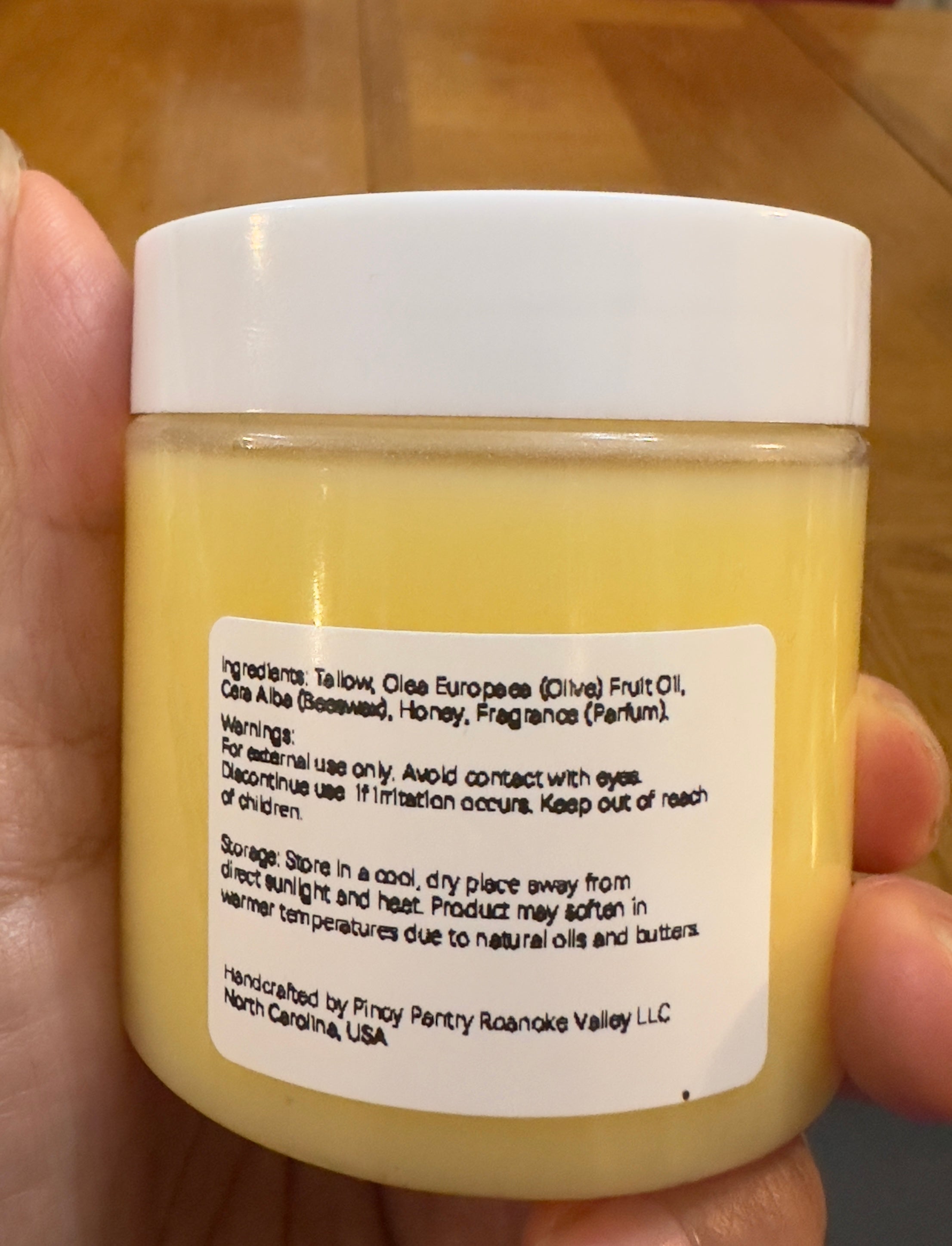 Tallow Honey Balm - Honey Vanilla