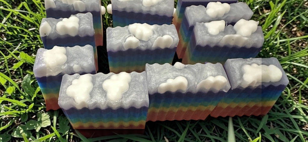 Rainbow Cloud Beauty Bar Soap (Scented)