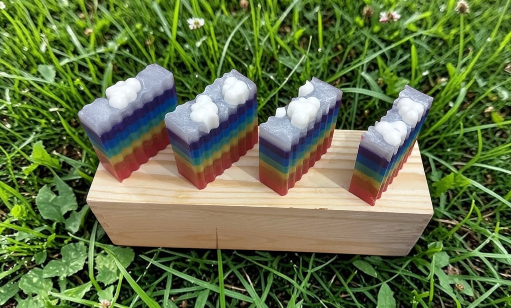 Rainbow Cloud Beauty Bar Soap (Scented)