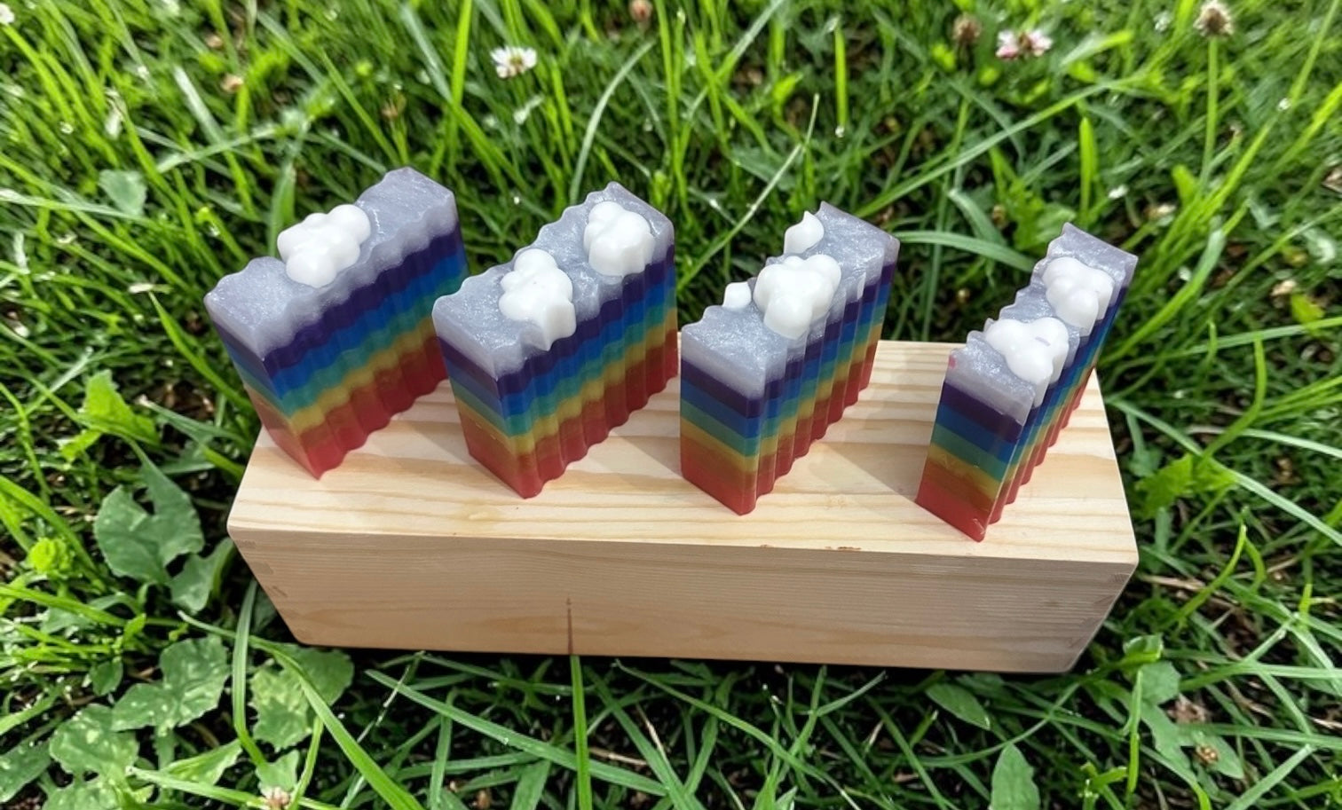 Rainbow Cloud Beauty Bar Soap (Scented)