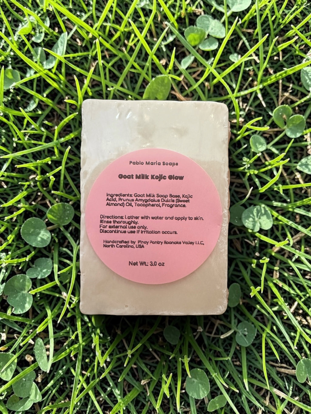 Goat Milk Kojic Glow Beauty Soap Bar (Scented)