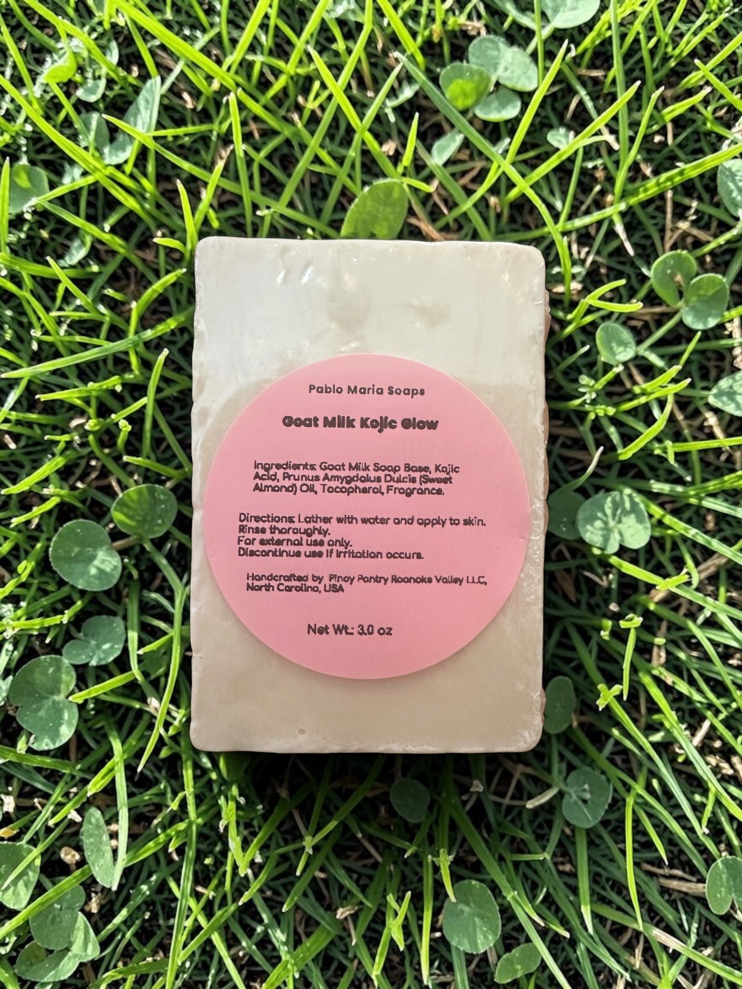 Goat Milk Kojic Glow Beauty Soap Bar (Scented)