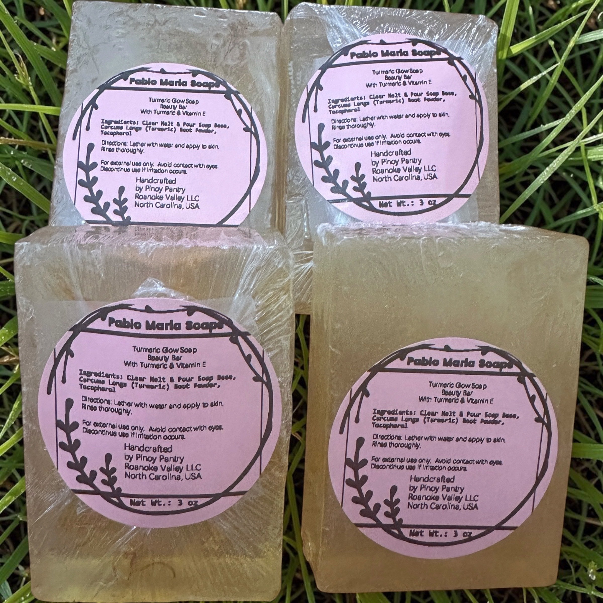 Turmeric Glow Soap (Unscented)