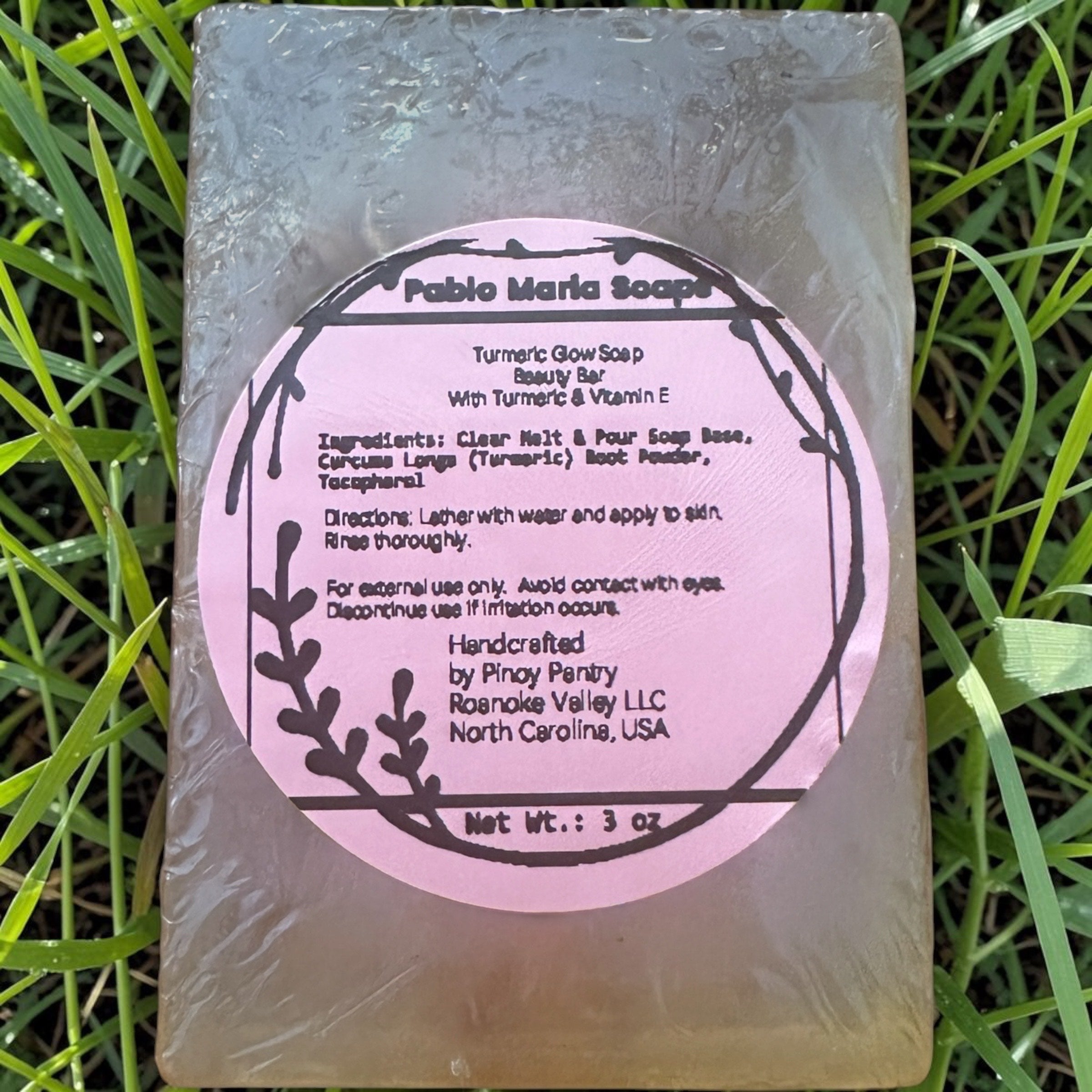 Turmeric Glow Soap (Unscented)