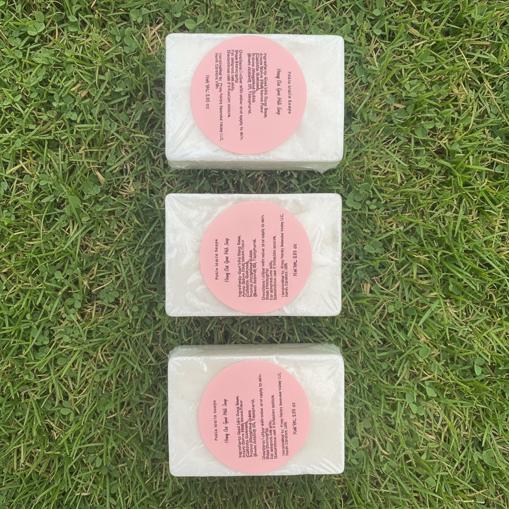 Honey Oat Goat Milk Soap (Unscented)