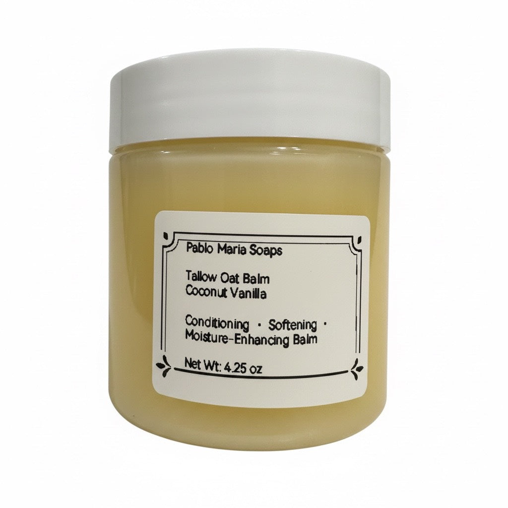 Tallow Oat Balm - Coconut Vanilla
