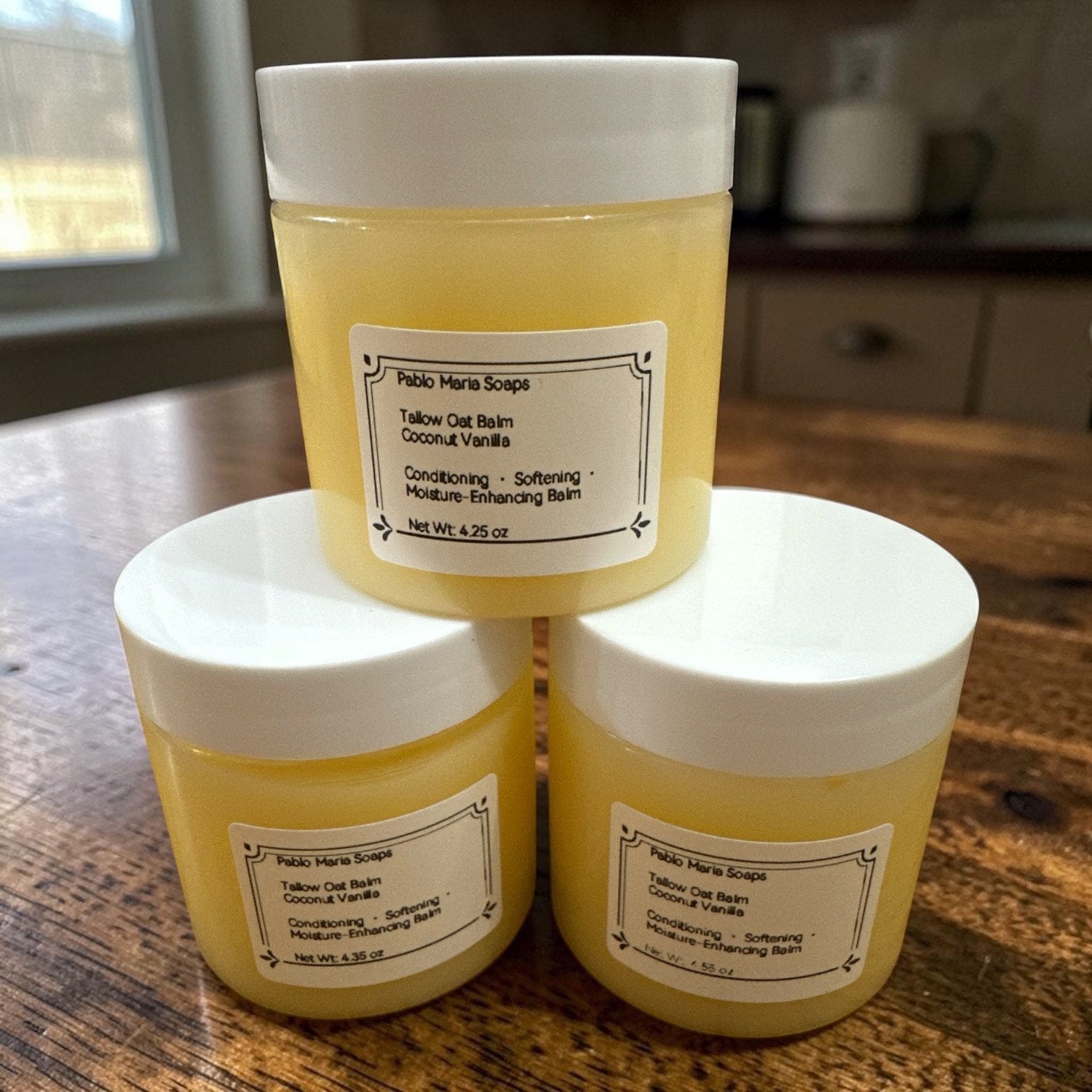 Tallow Oat Balm - Coconut Vanilla