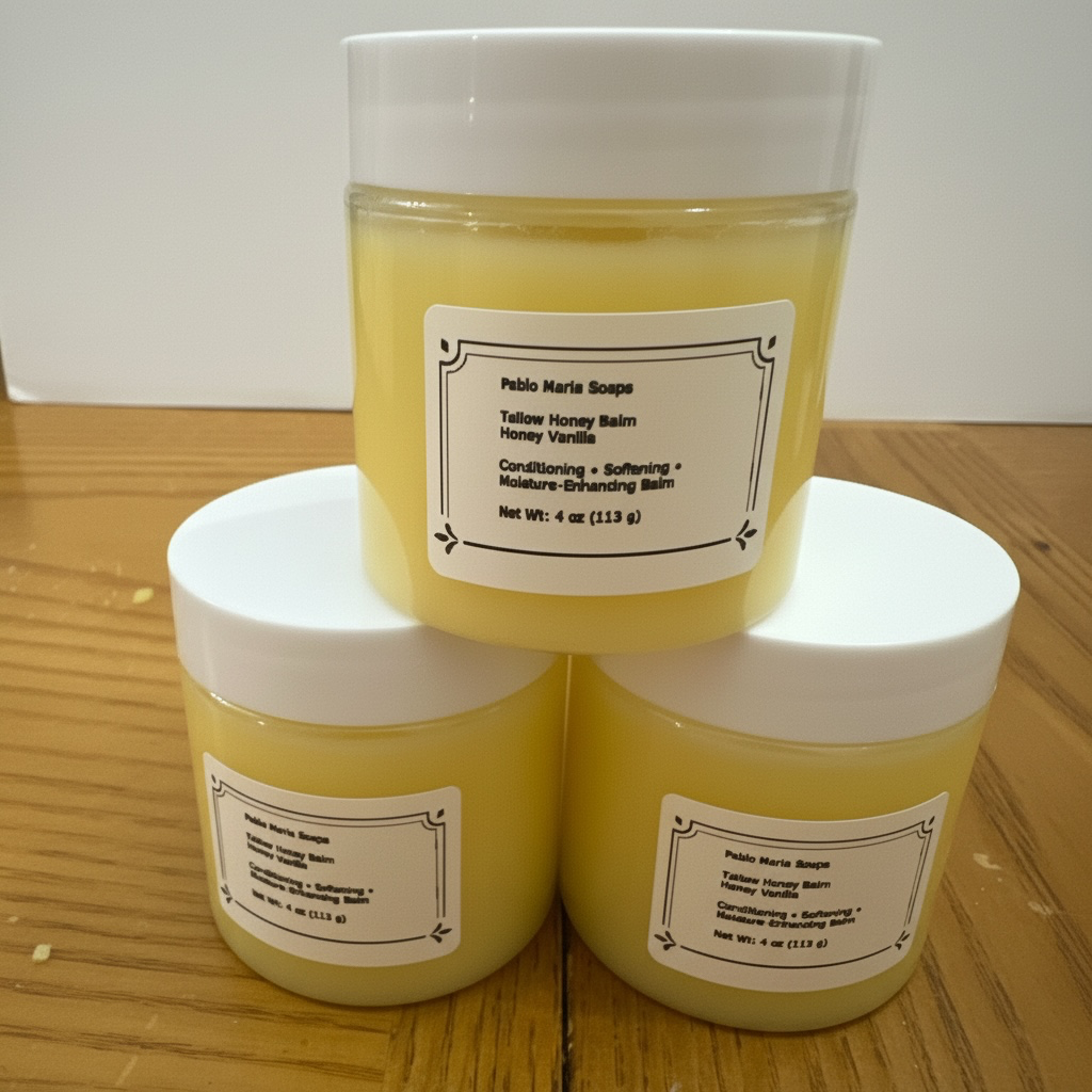 Tallow Honey Balm - Honey Vanilla