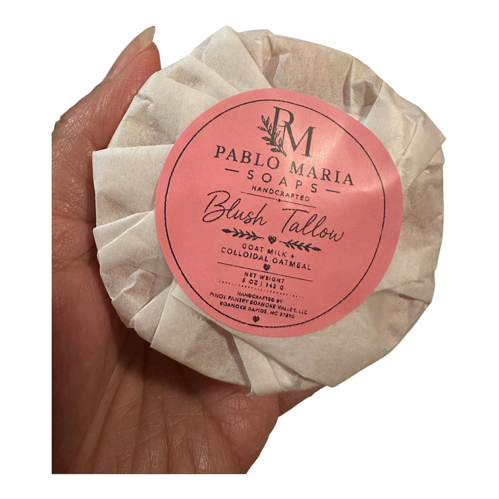 Blush Tallow™ Goat Milk & Colloidal Oatmeal Soap