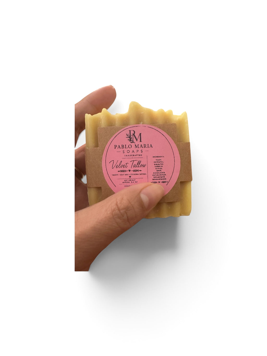 Velvet Tallow - Fragrance Free Tallow Soap