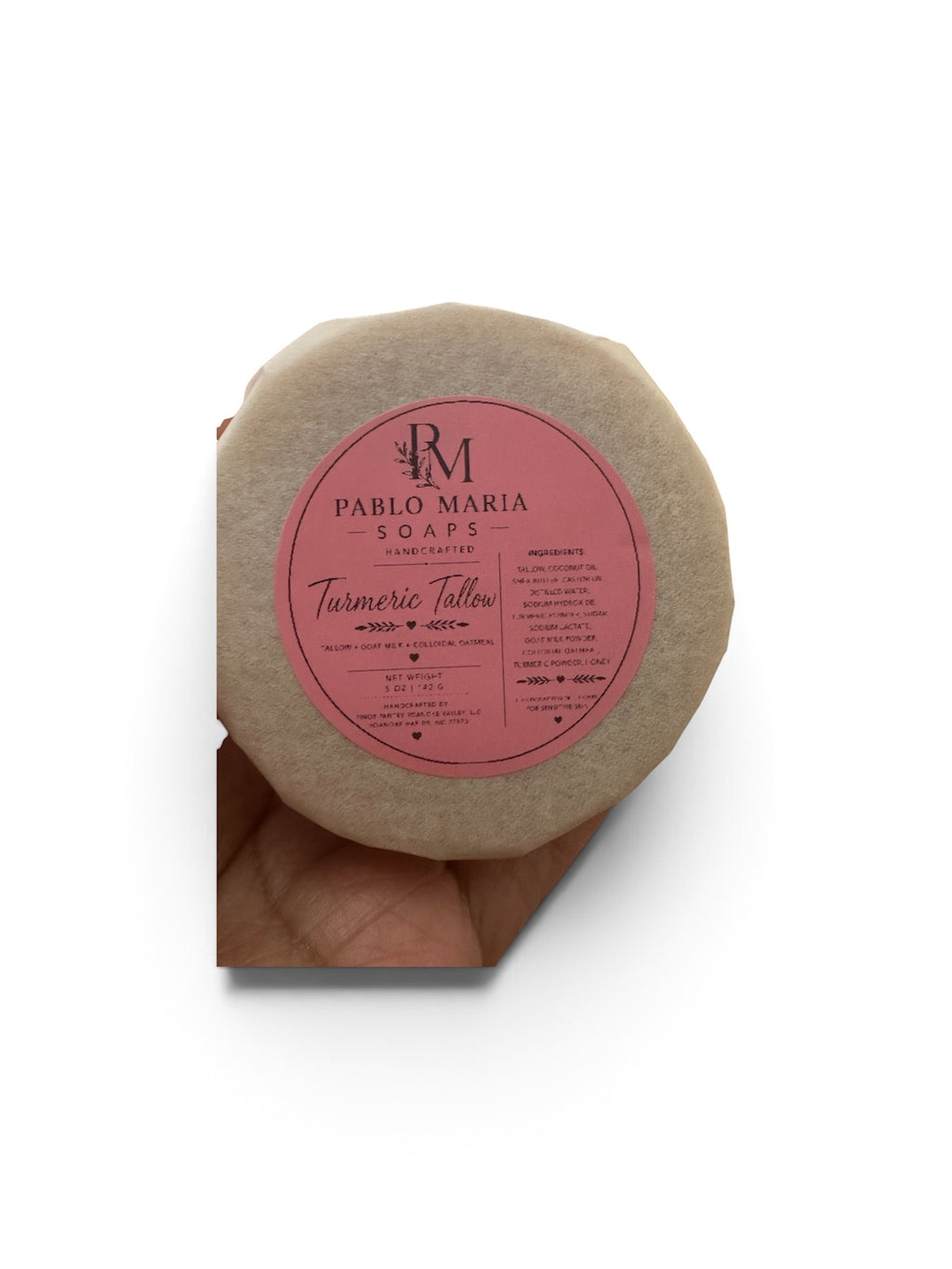 Turmeric Tallow Soap